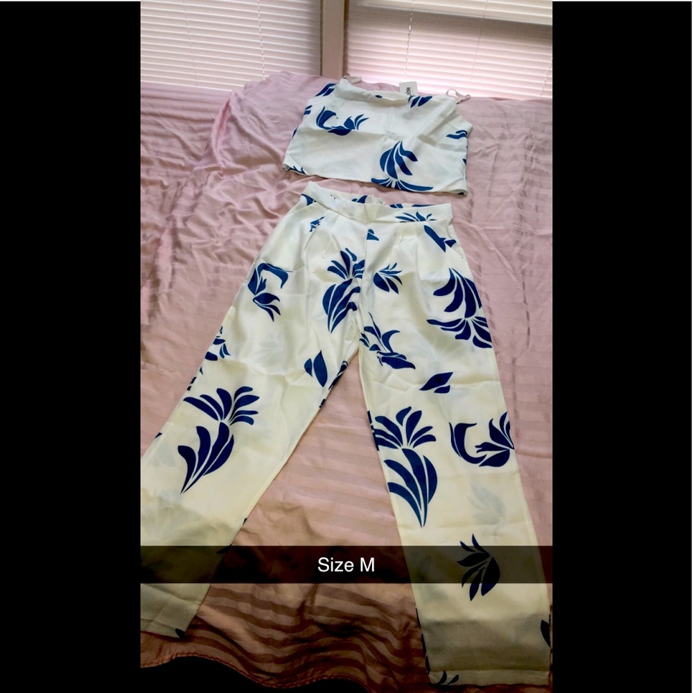 2 piece summer suit